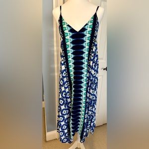 Tommy Bahama handkerchief slip dress